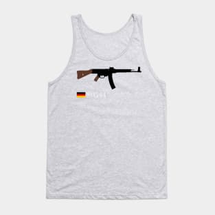 Stg44 Sturmgewehr44 or Mp44 Historical 1943 German assault rifle white in Japanese シュトゥルムゲヴェーア44 1943年アサルトライフルのドイツ Tank Top